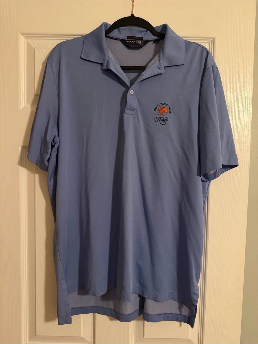 Polo Golf Ralph Lauren Kaiwah The Ocean Course Light Blue Men's Polo Shirt